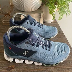 On Cloud Cloudace Running Sneakers Athletic Shoes Wash/Navy Womens 8.5 Blue